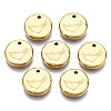 316 Surgical Stainless Steel Charms STAS-S116-418C-G-1