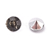 Imitation Taiwan Acrylic Rhinestone Pointed Back Cabochons GACR-A003-5mm-23-4