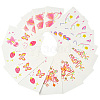 80 Sheets 4 Styles Butterfly Pattern Body Art Tattoos AJEW-SP0002-79-3
