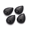 Natural Dyed & Heated Black Agate Cabochons G-I214-D01-19x25mm-2