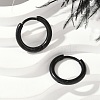 202 Stainless Steel Huggie Hoop Earrings EJEW-F111A-13mm-EB-1