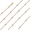 304 Stainless Steel Satellite Chain Necklaces for Women NJEW-SW00052-1