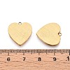 304 Stainless Steel Pendants STAS-N109-168G-3
