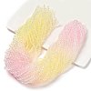 Transparent Painted Glass Beads Strands LS-DGLA-A034-T3mm-A25-1