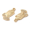 Alloy Rhinestone Pendants PALLOY-E027-VF704-3