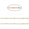 Enamel Oval Link Chains CHC-K014-10G-07-2