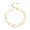 Electroplate Glass Beaded Stretch Bracelets for Women BJEW-JB11213-04-1