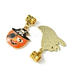 Halloween Alloy Enamel European Dangle Charms PALLOY-FS00014-2