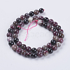 Natural Tourmaline Beads Strands G-G446-8mm-03-2