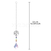 Crystal Glass Sun Catcher Pendant PW-WG8D0B8-04-1