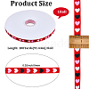 1 Roll Polyester Grosgrain Ribbon SRIB-CY0001-28C-2
