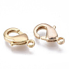 Brass Lobster Claw Clasps KK-N231-69-NF-3