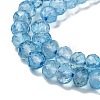 Natural Blue Topaz Beads Strands G-B088-D05-03-4