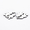 Non-Tarnish 201 Stainless Steel Pendants STAS-Q240-056P-2