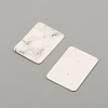 Rectangle Earring Display Cards EDIS-WH0031-16-2
