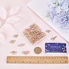 SUNNYCLUE 48Pcs 6 Styles Alloy Crystal Rhinestone Connector Charms RB-SC0001-10-3