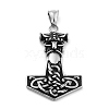 Viking 304 Stainless Steel Pendants STAS-N105-07AS-1