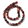 Natural Dragon Veins Agate Beads Strands G-G172-01P-3