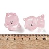 Luminous Resin Cute Little Dog Ornaments RESI-R459-02C-5