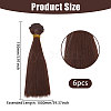 6 Bundles New Ladies Hair Accessories OHAR-GL0001-02B-2