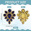 4Pcs Teardrop Shape Hotfix Rhinestone PATC-FG0002-25D-2