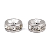 304 Stainless Steel Rhinestone Spacer Beads X-STAS-P444-01A-P-1