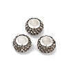Alloy Rhinestone Clay Pave Beads ALRI-D300-03S-09-1