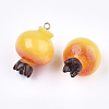 Resin Pendants X-RESI-T028-49-3