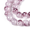 Baking Paint Glass Beads X1-DGLA-N015-8mm-05-3