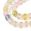 K9 Glass Beads Strands GLAA-N014-8x8mm-01-3