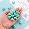Opaque Acrylic European Beads MACR-S372-03B-68-5