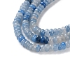 Natural Blue Aventurine(Dyed & Heated) Beads Strands G-K343-C32-01-4