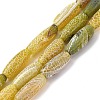 Natural Weathered Agate Beads Strands G-P570-C04-01-1