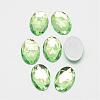 Acrylic Rhinestone Flat Back Cabochons GACR-Q011-13x18-11-1