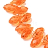 Crystal Glass Beads Strands GLAA-D033-34-3