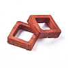Unfinished Sandalwood Frame WOOD-WH0098-70-2