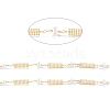 3.28 Feet Handmade Brass Beaded Chain X-CHC-M021-25LG-2