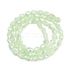 Opaque Solid Color Electroplate Glass Beads Strands EGLA-N013-J6mm-B04-1-2