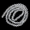 Transparent Electroplate Glass Beads Strands EGLA-A039-T2mm-A13-2