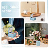 Book Shaped PU Leather Tie Clip Storage Boxes CON-CA0001-034B-7