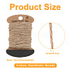 Cheriswelry 4 Boards 4 Colors Jute Cord OCOR-CW0001-05-9