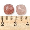 Natural Strawberry Quartz Cabochons G-M431-01D-3