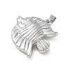304 Stainless Steel Pendants SA-CBA34D4-02H-P-2