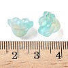 Transparent Glass Beads Caps GLAA-B028-01L-3