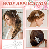 6Pcs Alloy Rhinestone Hair Sticks for Women OHAR-FG0001-08S-5