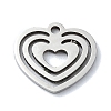 Non-Tarnish 304 Stainless Steel Charms STAS-C097-28P-1