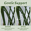 Leaf Shape Acrylic Plant Growth Fixator DIY-WH0430-933A-6