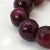 Natural Agate Beads Strands X-G-E054-6mm-08-1