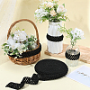 10M Elastic Polyester Ribbon Baby Headbands OHAR-GF0001-53B-02-4
