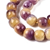 Dyed Natural White Jade Beads Strands G-T138-D13-3